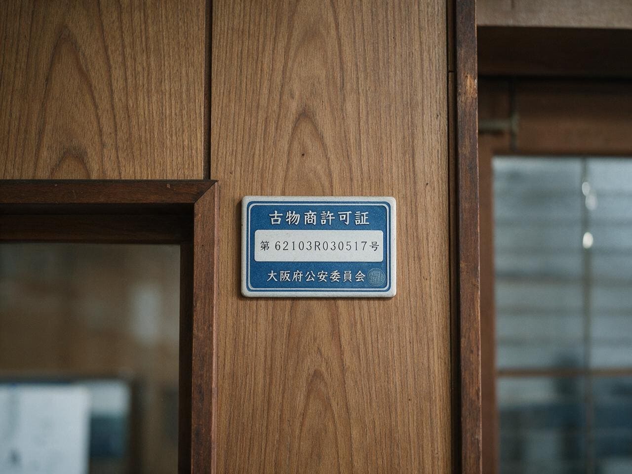 古物商許可証のイメージ