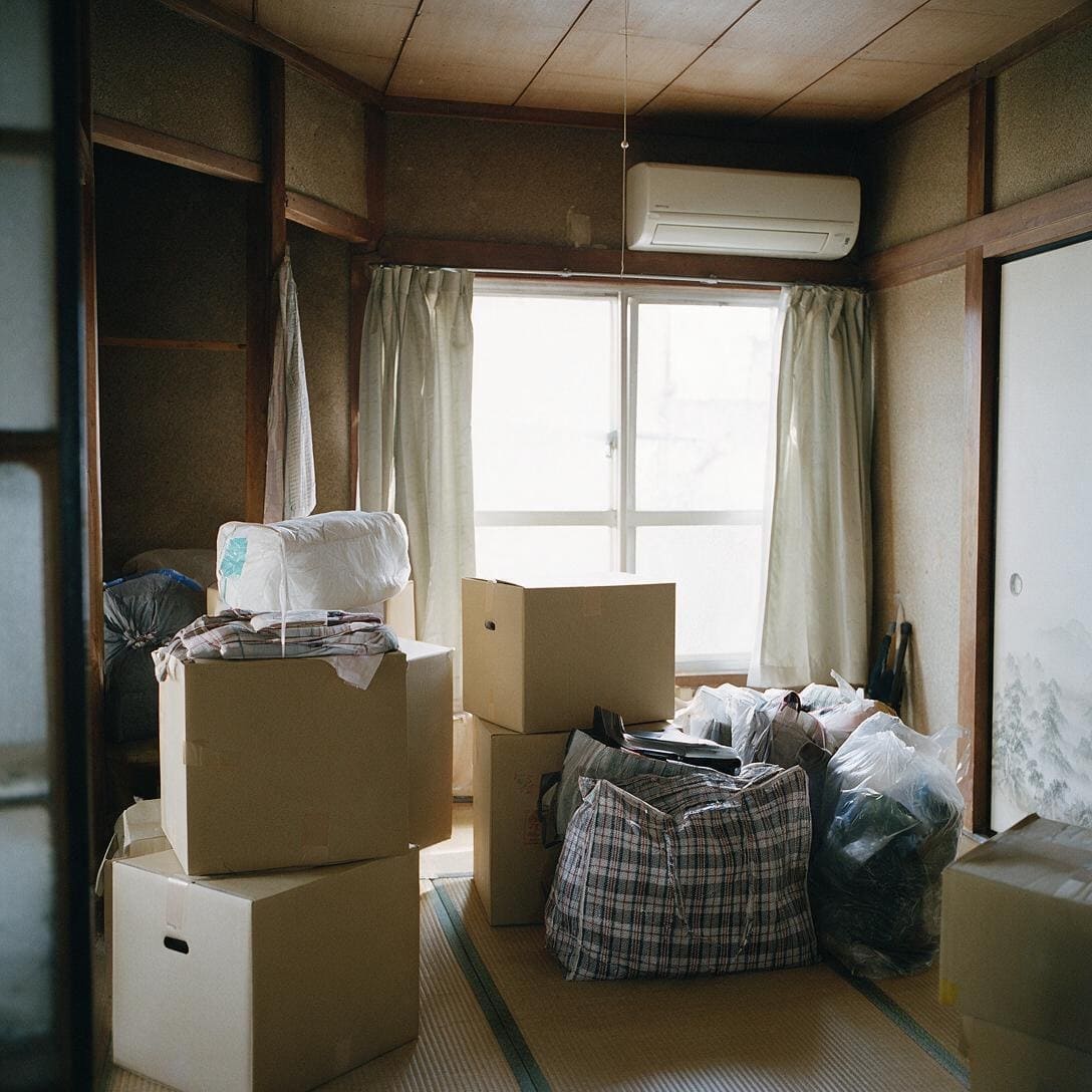引っ越し・実家じまいの片付け風景