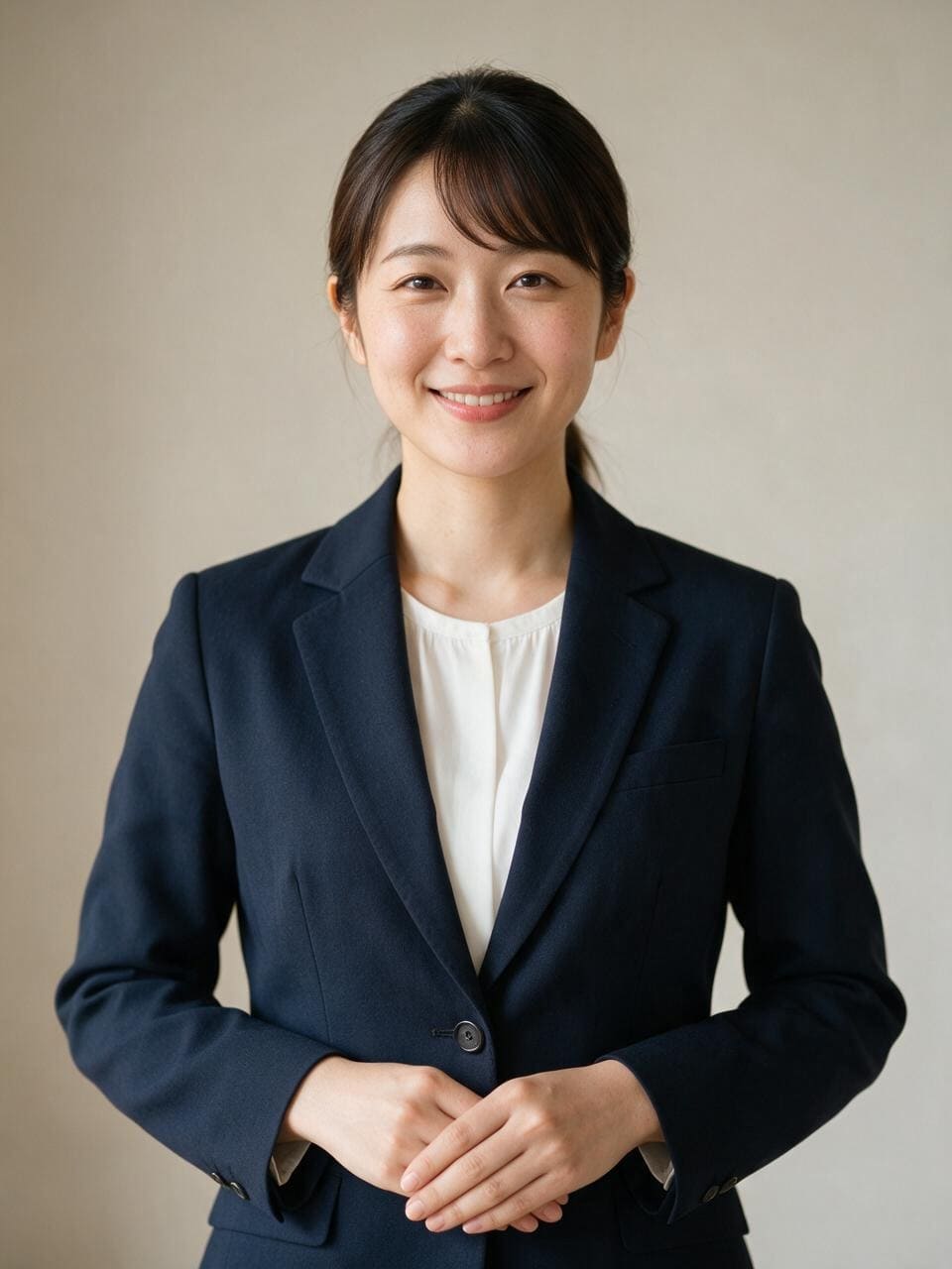 受付担当の女性スタッフ